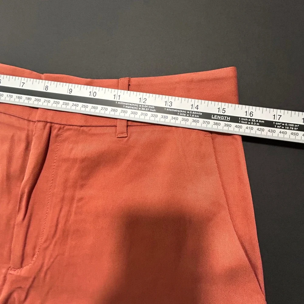 Banana Republic Women's Shorts Size 8 NWT – Rust Lyocell‎ Tailored Fit - Picture 9 of 9